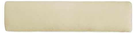 Traumschlaf Feinjersey Seitenschläferkissen Bezug – Weicher Jersey Kissenbezug aus 100% Baumwolle, atmungsaktiv & hautfreundlich, mit Reißverschluss – 40x180 cm, Taupe
