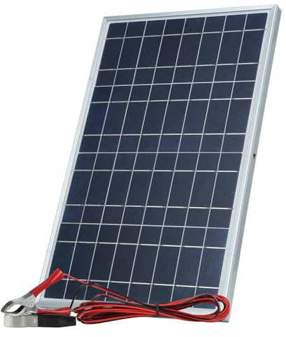 Tagtight 10W 12V Solar Panel Kit, Solar-Battery-Charger-Maintainer, Solar Panel Trickle Charging Kit, Portable, Monocrystalline Solar Charger, for Home Power Station Caravan Boat Camping
