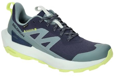 Salomon Herren Schuhe Elixir Activ Gore-Tex, Wasserdicht, Maritime Blue Trooper Sharp Green (Maritime Blue, EU Schuhgrößensystem, Erwachsene, Herren, Numerisch, M, 44 2/3)
