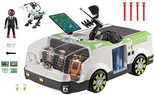 Playmobil 6692 Super 4 Techno Chameleon with Gene, Fun Imaginative Role-Play, PlaySets Suitable for Children Ages 4+