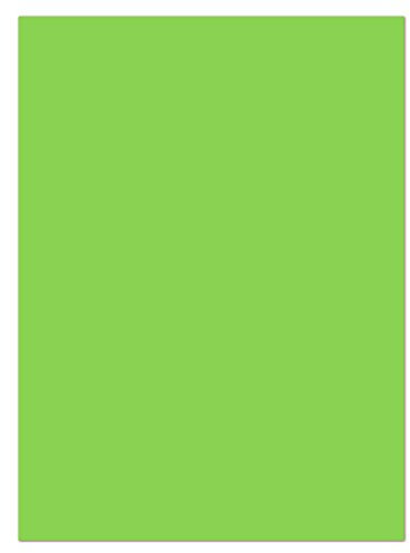 100 Blatt farbiges Briefpapier Lysco Color Paper Lively Grün Format DIN A4 (210 x 297 mm) Papier Farbe Briefbogen Grün (LCP-108)