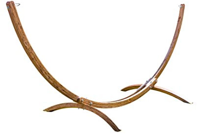 MaxaMex Siesta Grande Deluxe - extra großes Hängemattengestell aus witterungsbeständigem Lärchenholz