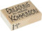 Rayher Stempel Holz „Einladung zur Kommunion“, 5 x 7 cm, Holzstempel Kommunion, zum Gestalten von Karten, Umschlägen, Geschenken, Textstempel, Butterer Stempel, 28837000