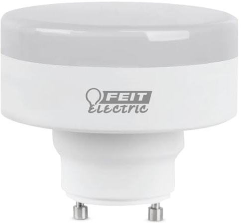 Feit Electric GU24 Squat LED Bulb, 11W, 60W Eq, PU60/830/LED/GU24, 1 Bulb