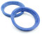 RONAL 1x Zentrierring 82,0-65/82 auf 65 Blau kompatibel mit VW T5 T6 Opel