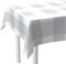 LILENO HOME Tischdecke abwaschbar als Meterware 200x140cm (Schnittkante) in Karo Grau - Wachstuchtischdecke wasserabweisend ideal als Tischtuch o. Tischläufer für Bierzeltgarnitur