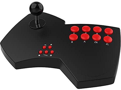 DOYO Arcade Fight Stick, Spiel Arcade Joystick Multifunktions Joystick für Switch/PC Xinput/PC DirectInput / PS3 / TV Android/Raspberry Pi/NeoGeo