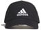 adidas Mens Bballcap Lt Emb Cap, Black/Black/White, OSFM