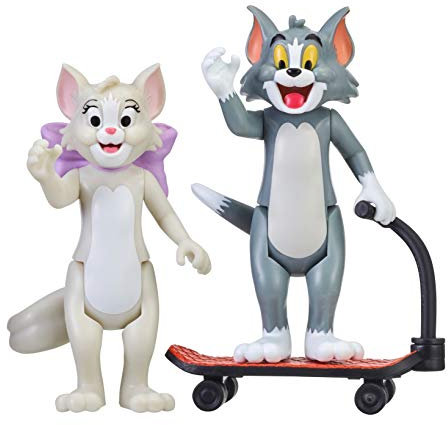 Tom & Jerry Figure 2-Packs: Skateboarding Tom & Toot