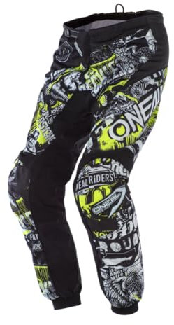 O'NEAL ELEMENT Hose Kinder RACEWEAR Schwarz/Weiß/Rot/Größe 20 (4/5)