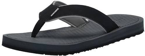 Skechers Herren USA Tantric COPANO, Schwarz Synthetik, 43 EU