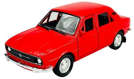 Welly Skoda 105L 105 L Rot 1/34-1/39 Metal Modell Auto Die Cast Neu im Kasten