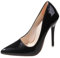 Minetom Damen Pumps Spitz Stiletto Lackleder Schuhe High Heels Abendschuhe Absatzschuhe Elegant Hochzeit Hoher Absatz Party Schuhe A Schwarz 43 EU
