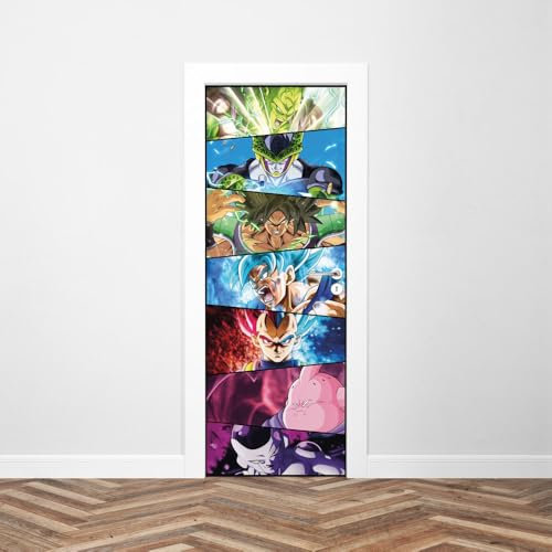 Sticker Porte Dragon Ball 204 x 73 cm