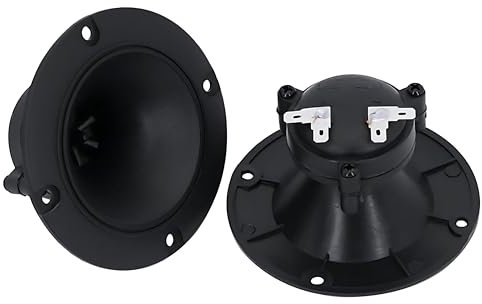 honseelia 2 altavoces piezoeléctricos de bocina piezoeléctrica de 4 pulgadas, 96 mm, altavoz piezoeléctrico de cerámica ultrasónico
