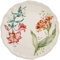 Lenox Plato de melamina de mariposa prado decorado platos blanco