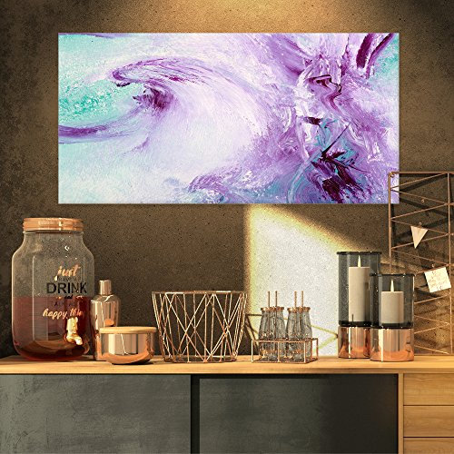 Designart Deep Colors-Canvas Art Print-32x16, 32x16 Purple