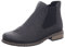 Rieker Femme Bottines Z4994, Dame Chelsea Boot, Bottes,Demi-Bottes,Bottes à la Cheville,Bootie,enfilez des Bottes,Plat,Schwarz/Schwarz,41 EU / 7.5 UK