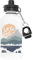 Lets Go Camping to The Mountains Blanc Bouteille d'eau Aluminium des Sports Voyage Extérieur White Water Bottle Travel Outdoor