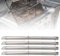 Ejoyous 4 Stück Universal Brenner, Edelstahl Gas Grill Brenner Ersatzrohr Rohrbrenner Edelstahlrohr Grillbrenner BBQ Grillrohr für Camping Grill BBQ für Outdoor Grillbrenner von 30,5 bis 44,5 cm