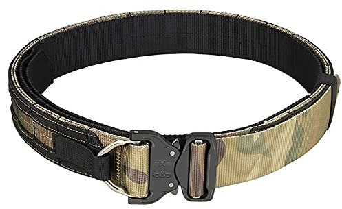 ACEXIER Taktischer 1,77 Zoll Gürtel Schnellverschluss Metallschnalle Kampf MOLLE Herren Gürtel Militär Jagd