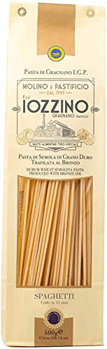 Pastificio F.lli Iozzino - Pasta di Gragnano IGP - Spaghetti di Gragnano 3Kg (6x500gr)