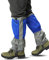 Lixada Gamaschen Wasserdicht Legging Gaiter Schneestiefel Atmungsaktiv Einstellbar Outdoor Gamaschen für Outdoor Wandern Klettern Damen und Herren (blau 2)