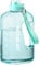 GHONLZIN Wasserflasche, 2.5 L Sports Bottle mit Zeitmarkierungs-Tracker Drink Water Bottle mit Fruchteinsatz für Sportler