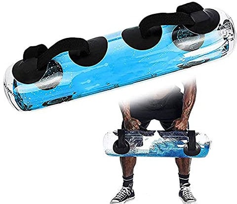 Befüllbarer Wassersack für Training, Sandsack, Fitnesssack, tragbarer Wassersack für alle Körperstabilisierung, Fitnessgerät, 25 kg/20 x 75 cm