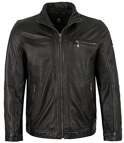 Otto Kern- Herren Lederjacke Lammnappa schwarz