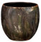 Mica Decorations Pot de Fleur Roel - 20x20x20 cm - Terre Cuite - Vert