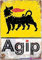 Metall-Blechschild, Motiv: Agip, Vintage-Stil, Rennschuppen, Garage, Heizöl, Zuhause, Club, Bar, Männerhöhle, Garage, Bauernhof, Wand, dekoratives Metall-Blechschild, 20,3 x 30,5 cm
