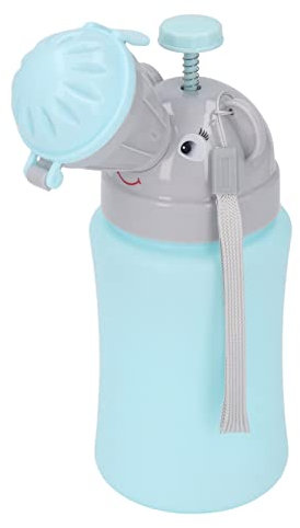 Tazza per Orinatoio per Bambini, Tazza per Addestramento Alla pipì per Bambini Portatile per Bambini per Emergenza (Blu per ragazzo)