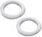 Filo di nylon trasparente non elastico, diametro 1,0 mm, per ornamenti natalizi, gioielli, artigianato, pesca, 10 m, 2 rotoli