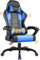 Airfish Bürostuhl Ergonomisch Gaming Stuhl Massage Gaming Sessel mit Kopfstütze Massage-Lendenkissen, Gepolstert Gaming Chair, Drehsessel,150kg Kapazität,Blau