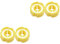 Milisten 4 Pz Accessori Per Giubbotti Di Salvataggio Pillola Gonfiabile Pillole Gonfiabili Bobina Del Giubbotto Di Salvataggio Gonfiabile Giubbotti Di Salvataggio Portatili Yellow Plastica