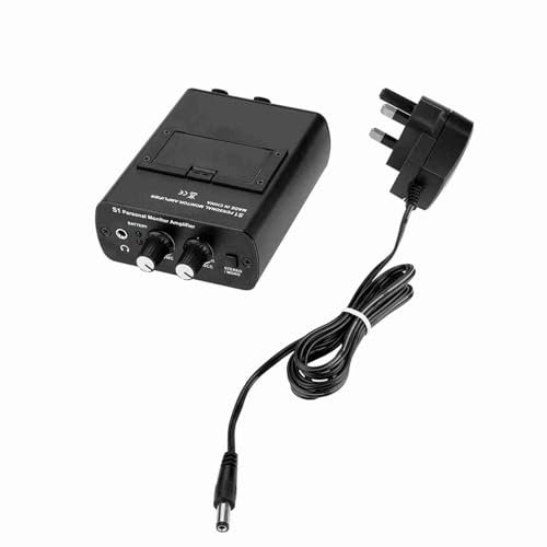ElgnAura Headphone Amplifier with In - Ear Monitor, High - Powered Output for Stage, Level and Balance Controls