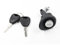 ZXYIWSDF Serrure de Hayon Compatible avec Dacia pour Sandero I 2008 2009 2010 2011 2012 Verrou De Verrouillage Arrière De Coffre De Voiture avec 2 Clés 7701367940