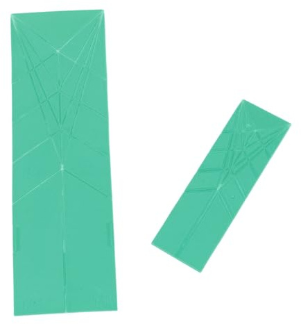 Cuchara Medidora de Cocina Plana Plegable Multifunción de 2 Piezas, Grande y Pequeña, Diseño Plegable Magnético, Material PP, Forma Plana para Recoger y Nivelar Fácilmente, Tipo