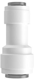 Ctyjia 1 Stück Wasserfilter Fitting, 3/8 auf 1/4 Schnellkupplung Wasserrohr Verschraubungen, für Kühlschrankschlauch, Umkehrosmose Wasserfilter