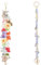 Soft Toy storage with 20Pcs Metal Clips Stuffed Animal Organizer Chain Toy Hammock Toys Hammock for Stuffed Animals Teddy Storage for Hanging Plush Toys Hats Socks
