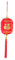 Holibanna Roter Laternenanhänger Chinesischer Neujahrsanhänger Frühlingsfest-zubehör Für Draußen Gartenlaterne Hängeornament Für Tür Und Wanddekoration