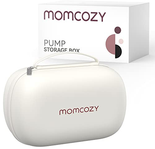 Momcozy Wearable Breast Pump Bag for M5 Smart Breast Pump, Hard Shell Waterproof Storage Case