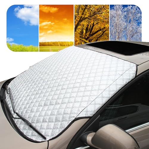 mohito Bache Pare Brise Protection,Givre Voiture Protection | Pare Soleil Voiture,pour protéger Contre la Neige, Le Gel, la poussière et Le Soleil