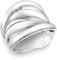 Tuscany Silver Damen-Ring 925 Sterlingsilber 4 Row Crossover Gr. 56 (17.8) 8.47.5770
