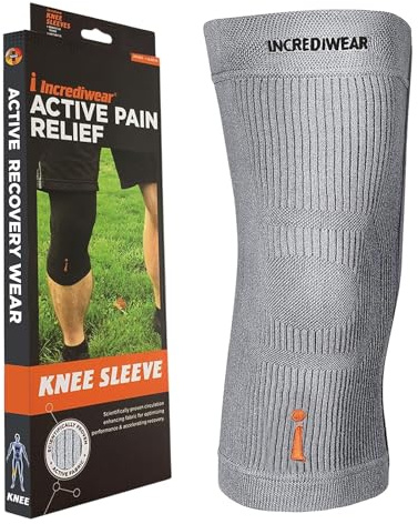 Incrediwear Knee Sleeve – Knee Brace for Knee Pain, Joint Pain Relief, Swelling, Inflammation Relief, and Circulation, Knee Support for Women and Men