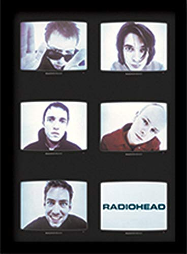Radiohead TVs A3 Framed Print
