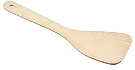 APOLLO Beech Curved Spatula 12.5, Multi-Colour, 32x0.4x7.5