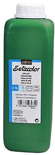 PEBEO Setacolor Peinture opaque pour tissu Vert feuille