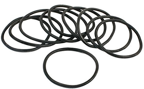 sourcing map 10St Metrische Nitrilkautschuk O-Ringe Dichtung, 34mm AD 30mm ID 2mm Breite